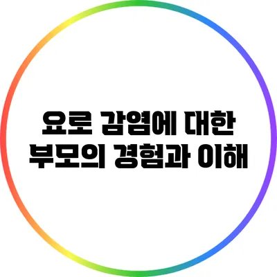 요로 감염에 대한 부모의 경험과 이해